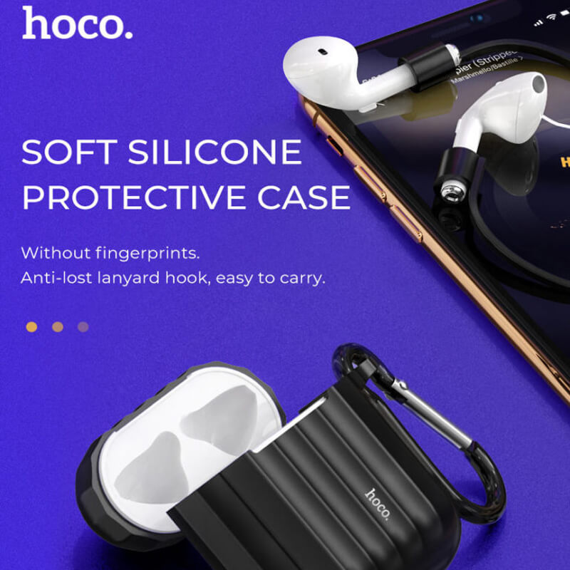 HOCO Airpods Case Silcone Cover Protection Skin | WB10 for AirPods 1 & 2