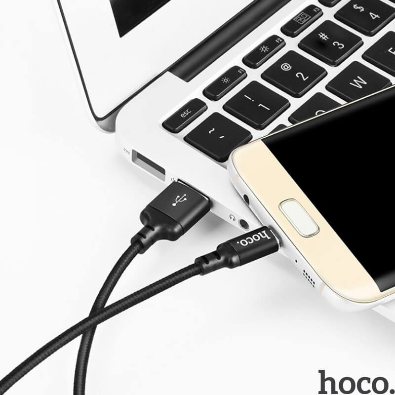 HOCO 2M Micro USB Cable (1.7A) | X14 Times Speed Charging Cable