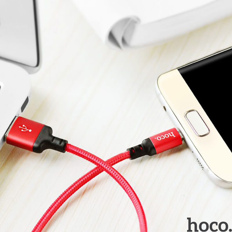 HOCO 1M Micro USB Cable (2A) | X14 Times Speed Charging Cable