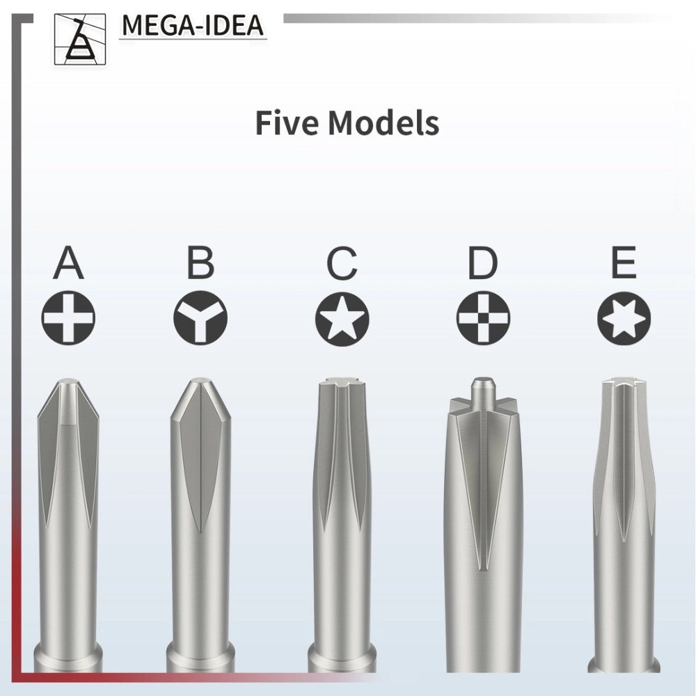 Qianli 2D Precision Y000 Metal Tri-Wing Tripoint 0.6mm Aluminium Alloy Screwdriver