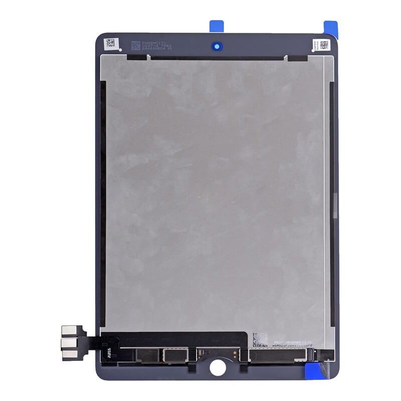 iPad 9.7 replacement LCD and digitiser showing its internal parts.