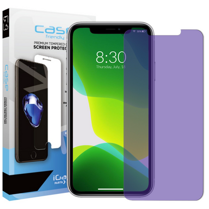 iPhone XS Max/iPhone 11 Pro Max Screen Protector Blue Light Filter | Case Friendly Glass