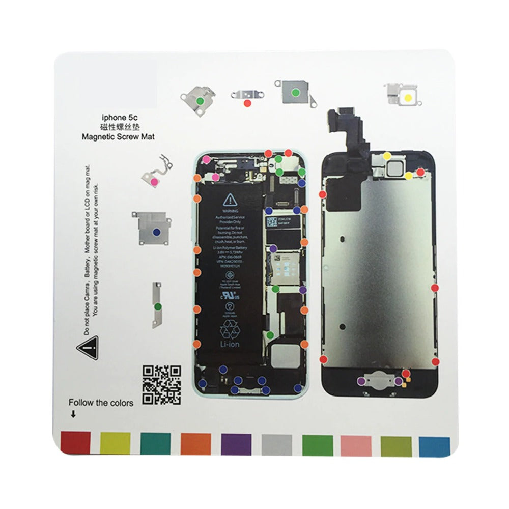 iPhone 5c Magnetic Screw Mat