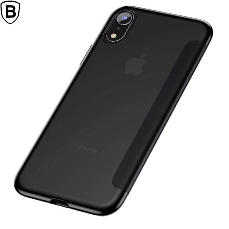 iPhone XR Case | BASEUS Touchable Flip Cover Black