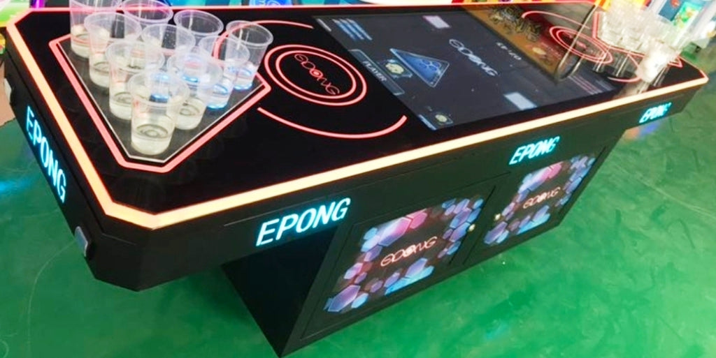 electronic pong table