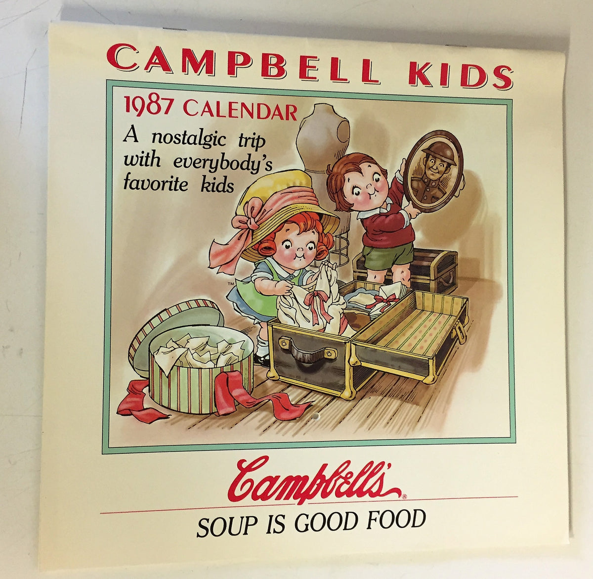 Vintage 1987 Campbell Soup Kids Calendar NOS Unused Time Warp, LLC