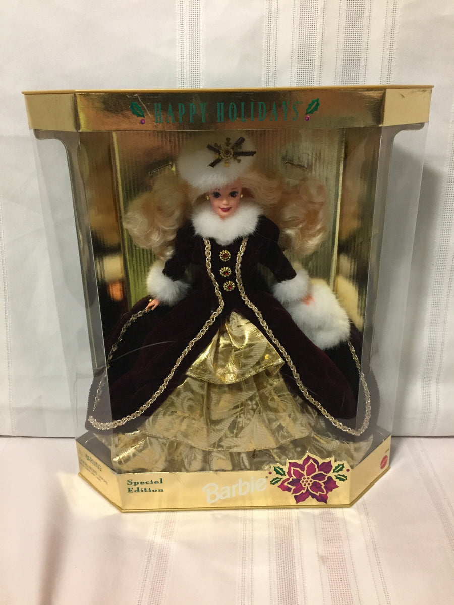 Mattel 15646 Barbie Happy Holidays 1996 Special Edition for sale online