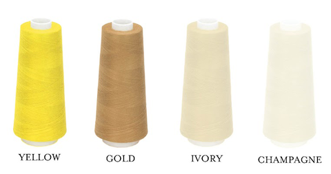 Embroidery Thread Color Yellows