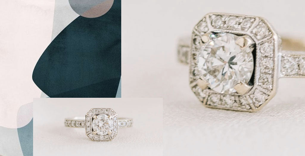 Vancouver vintage engagement rings