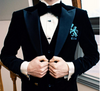 Ade Lang Regatta and Rowing Blazer - Liquid Velvet Smoking Jacket