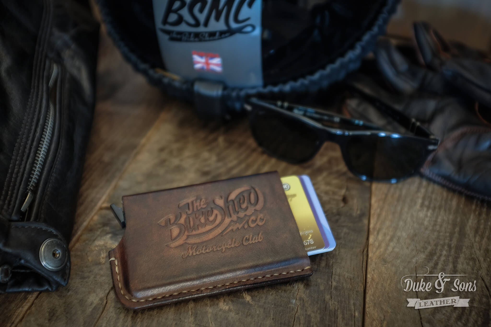 The Bike Shed Motorcycle Club card wallet