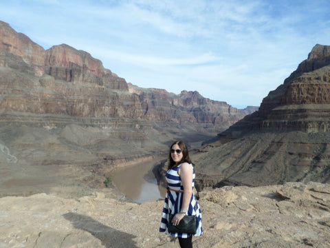 Martina in the Grand Canyon