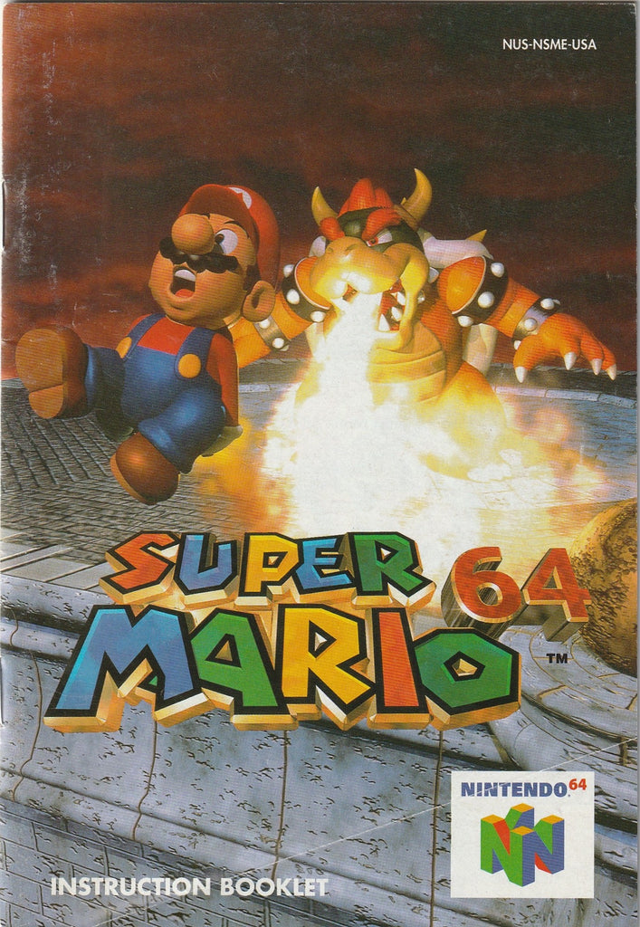 nintendo 64 with super mario 64