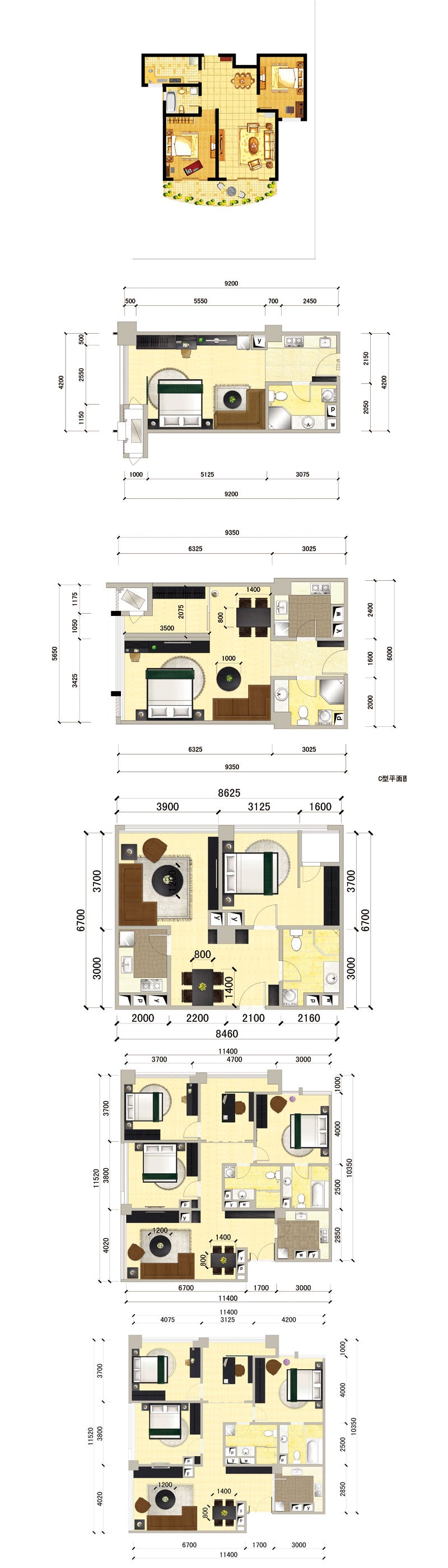 ★【Best 56 Types Interior Design Layout Photoshop PSD】(Recommanded!!)