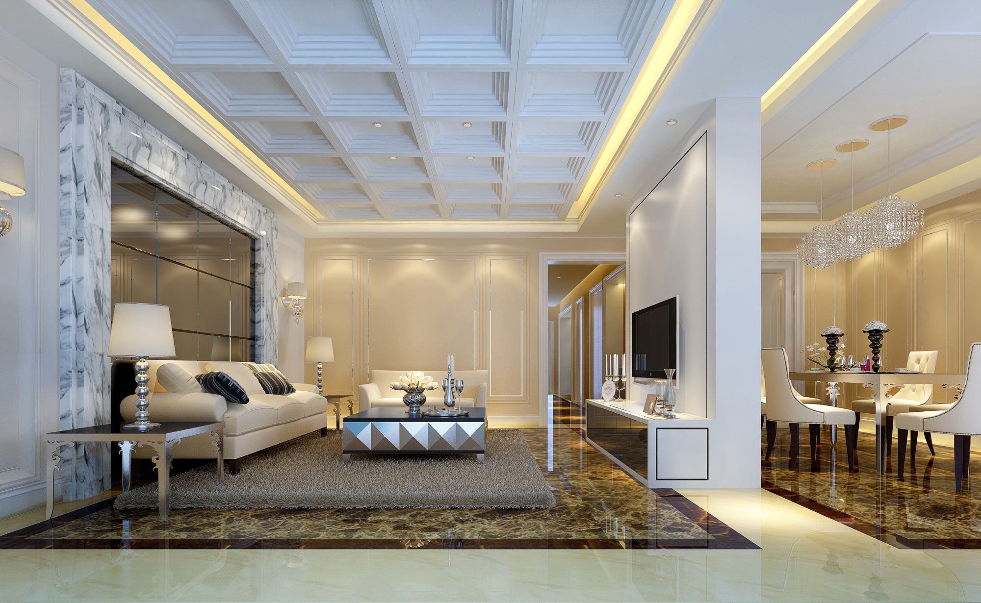 ★Download 3D Max Decoration Models -Living Room V.7