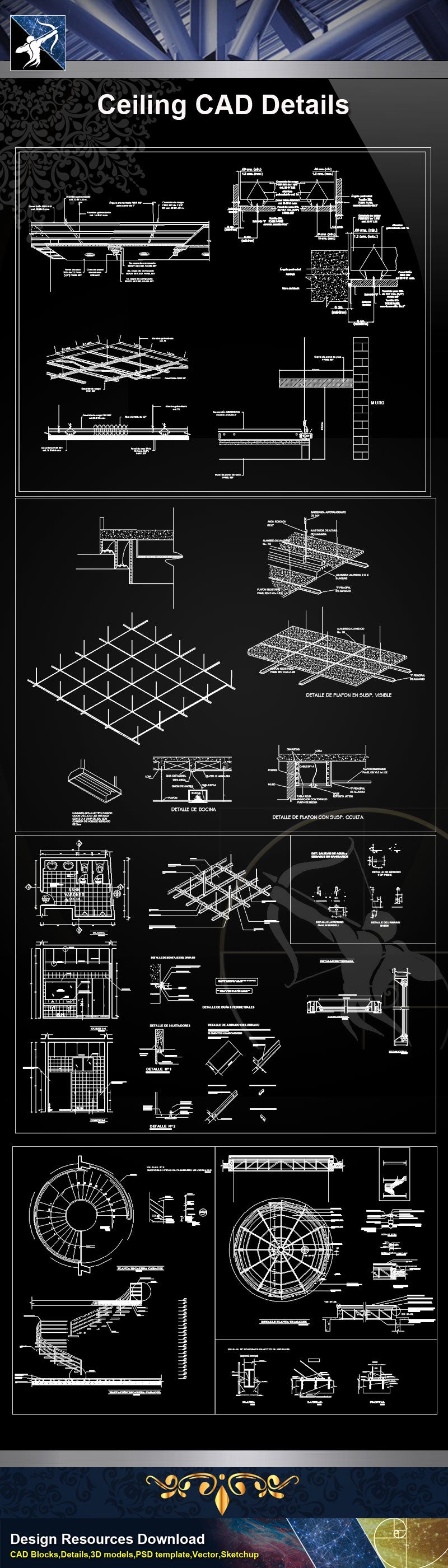 ★【Ceiling Details】Ceiling Design Details