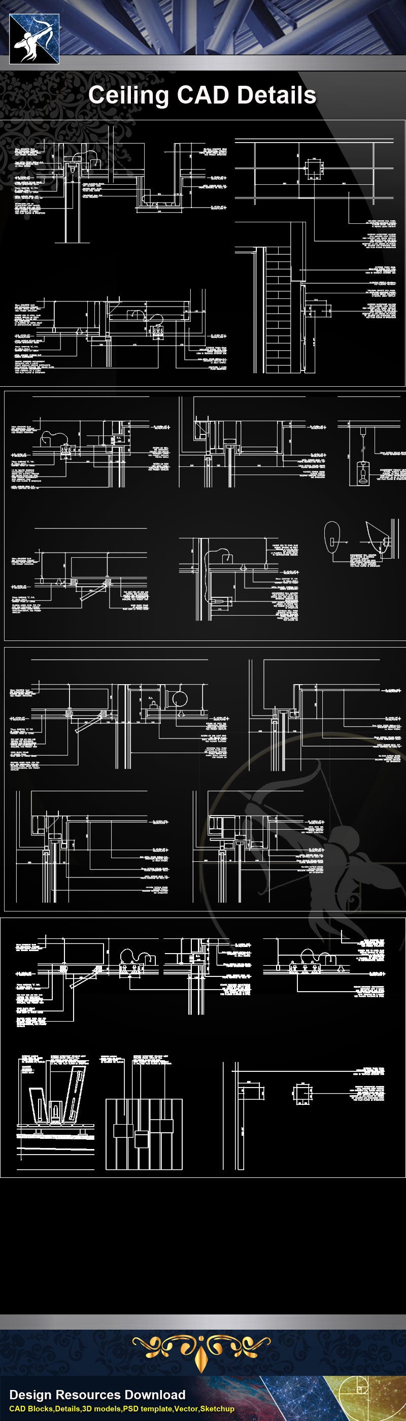 ★【Ceiling Details】Ceiling Design Details