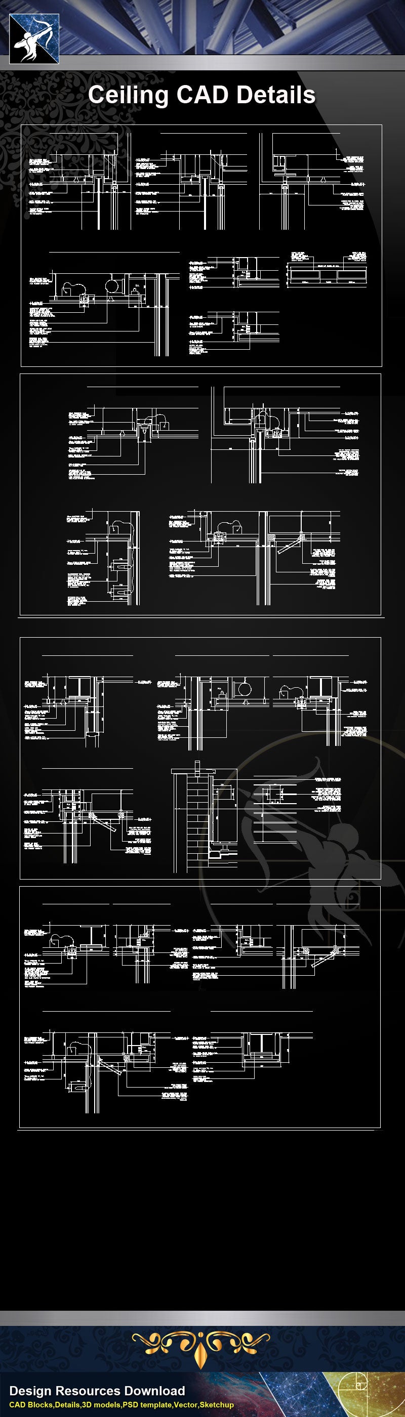 ★【Ceiling Details】Ceiling Design Details