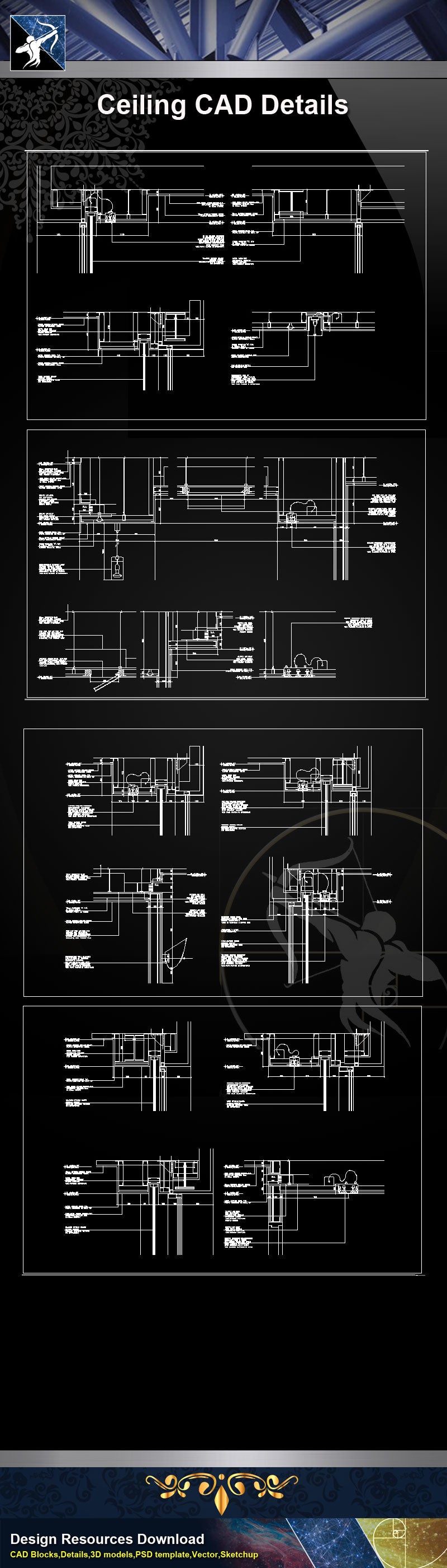 ★【Ceiling Details】Ceiling Design Details