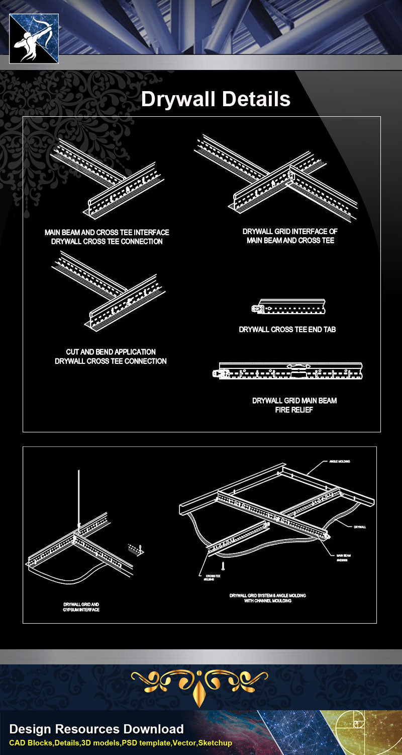 【Wall Details】Drywall Details