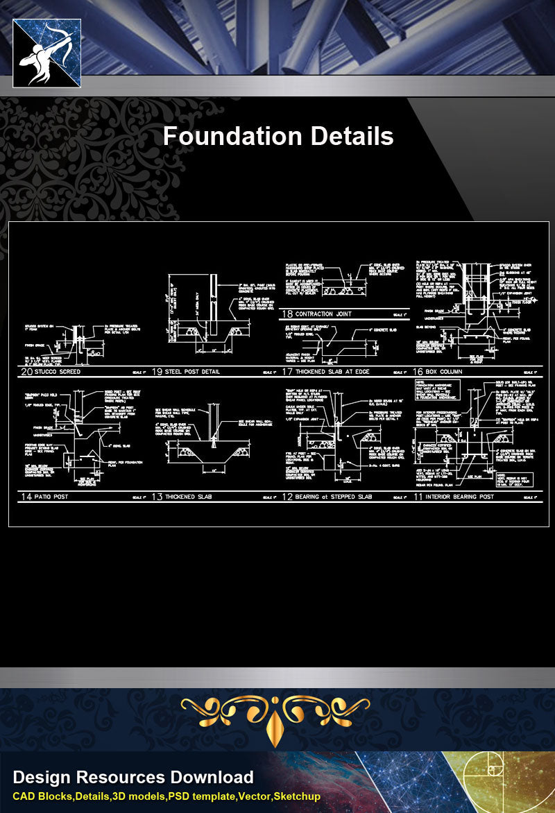【Free Foundation Details】Foundation Details