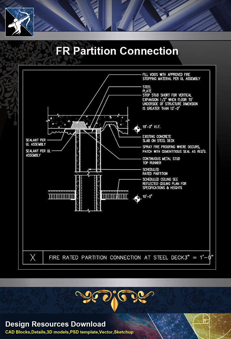 ★【Free Architecture Details】FR Partition Connection