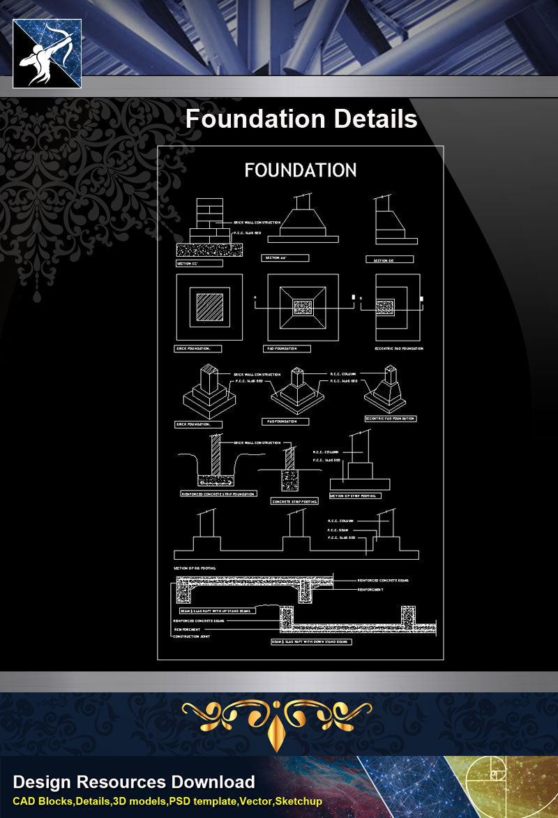 【Free Foundation Details】Foundation Details