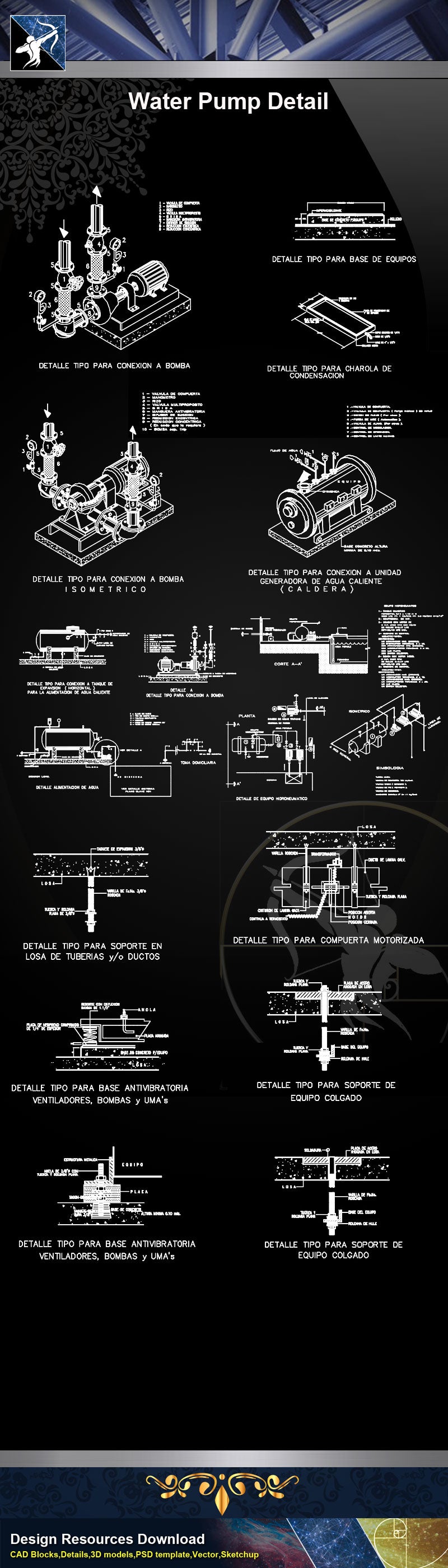 【Sanitations Details】 Water Pump Detail