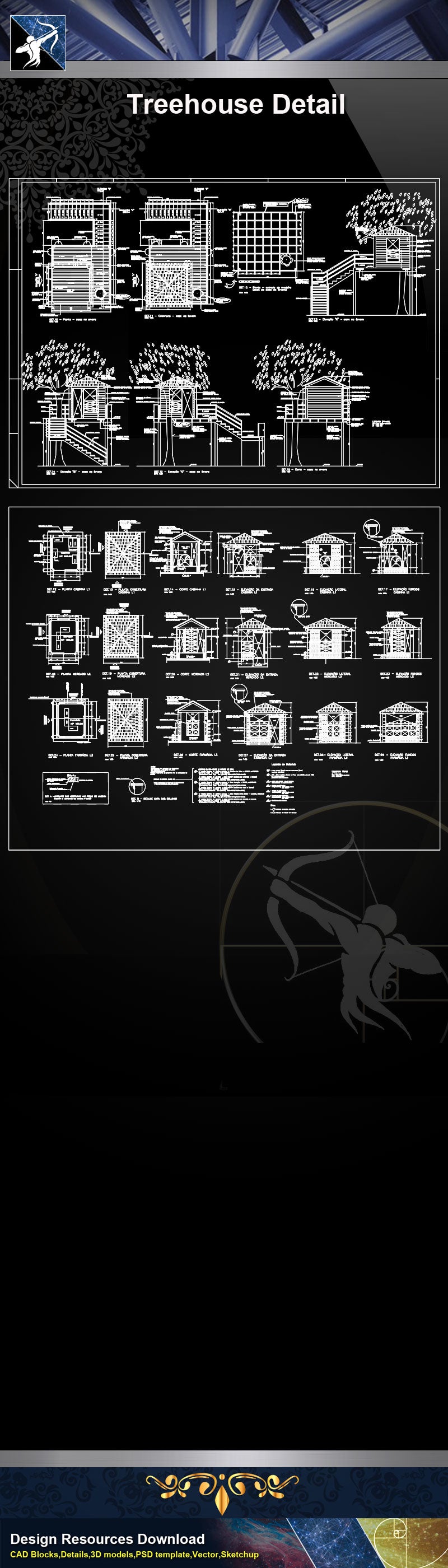 【Architecture Details】 Treehouse Detail