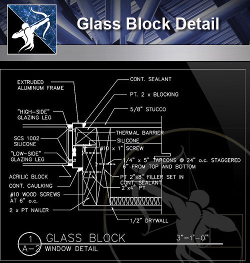 Free Curtain Wall Details Glass Block Detail