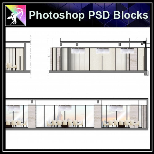 Interior Design Plan Elevation Elements Photoshop Psd Blocks V 16