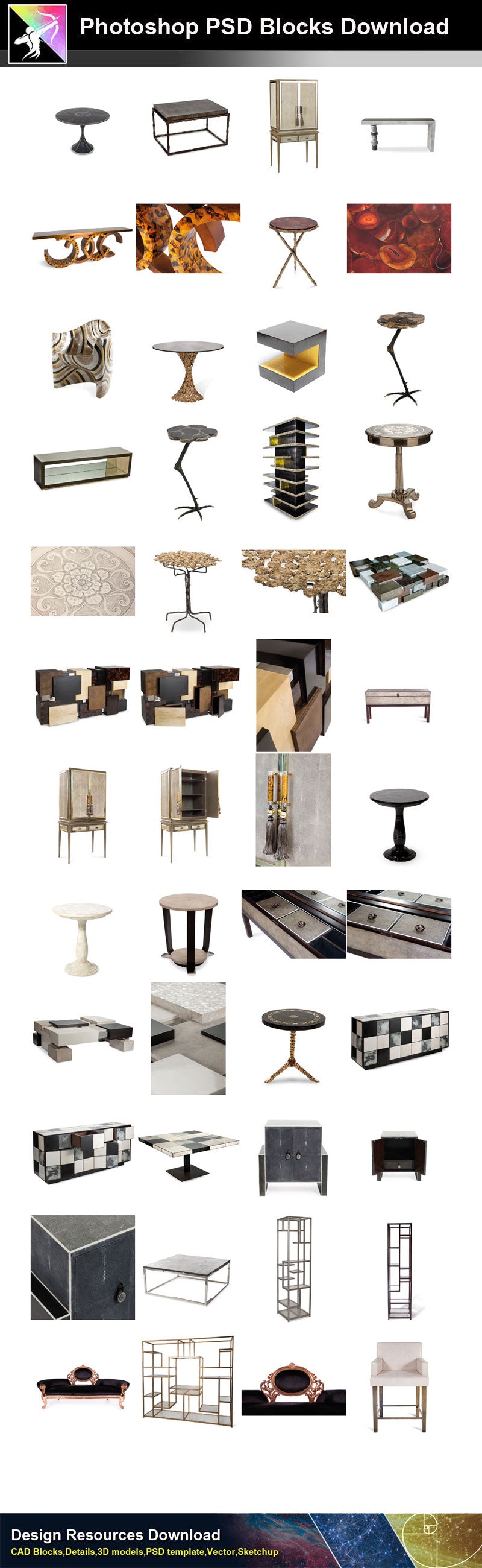 Luxury Furniture PSD Blocks 1