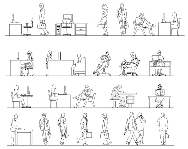 Architecture Cad Projects Office Cad Blocks And Plans Elevation