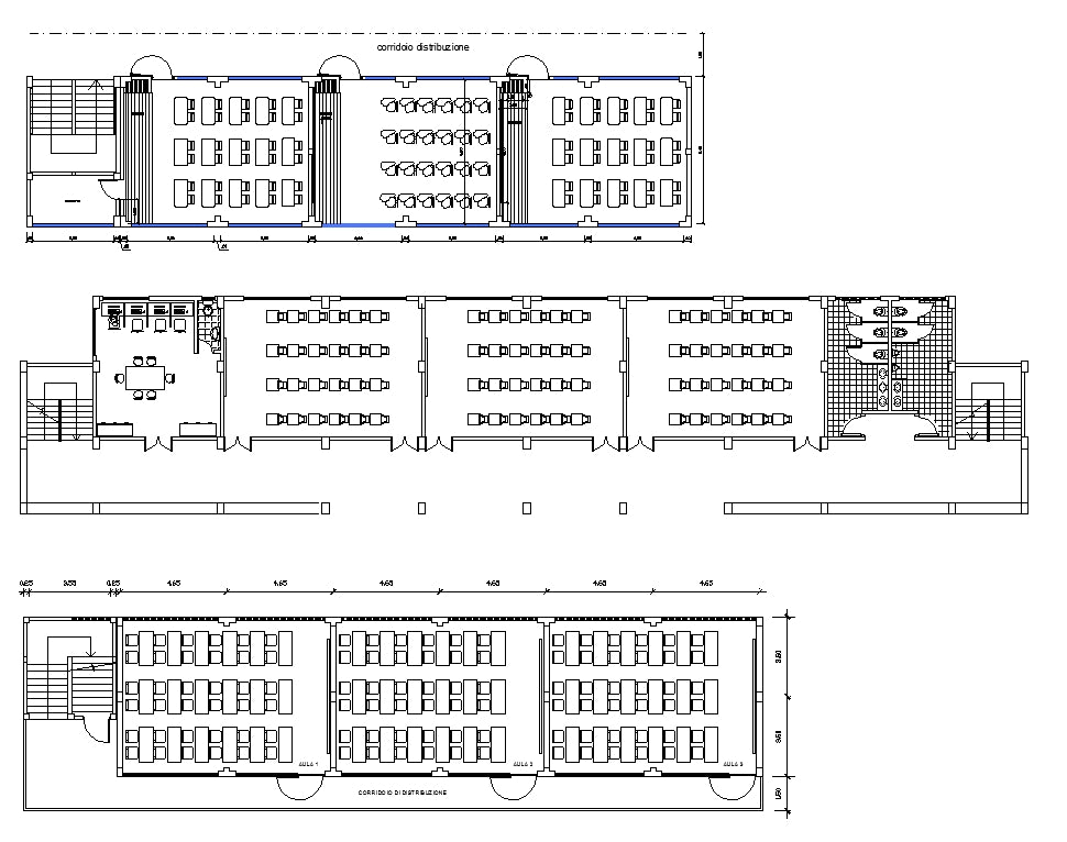 【Architecture CAD Projects】Schools,University Design CAD Blocks,Plans,Layout