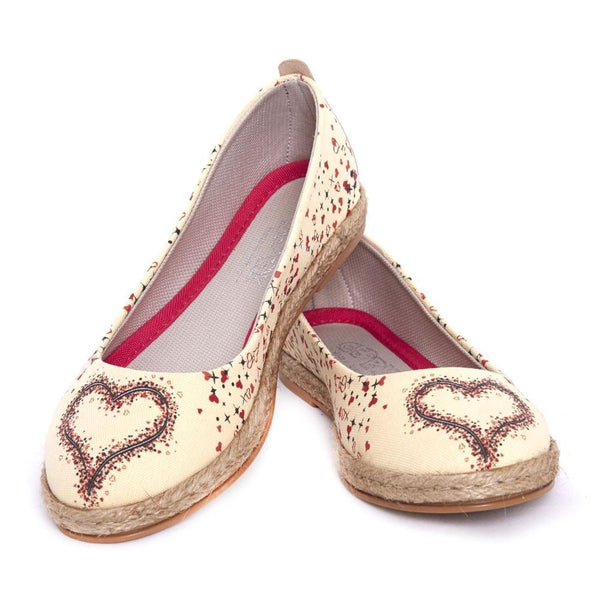 Goby Heart Ballerinas Shoes FBR1191 
