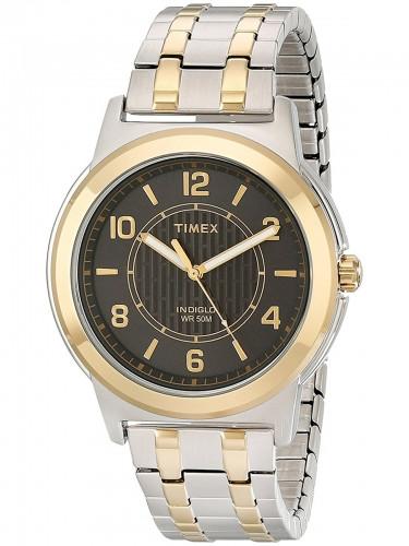 Timex TW2P 619009 J Bank Street Männer Edelstahl Quarzuhr
