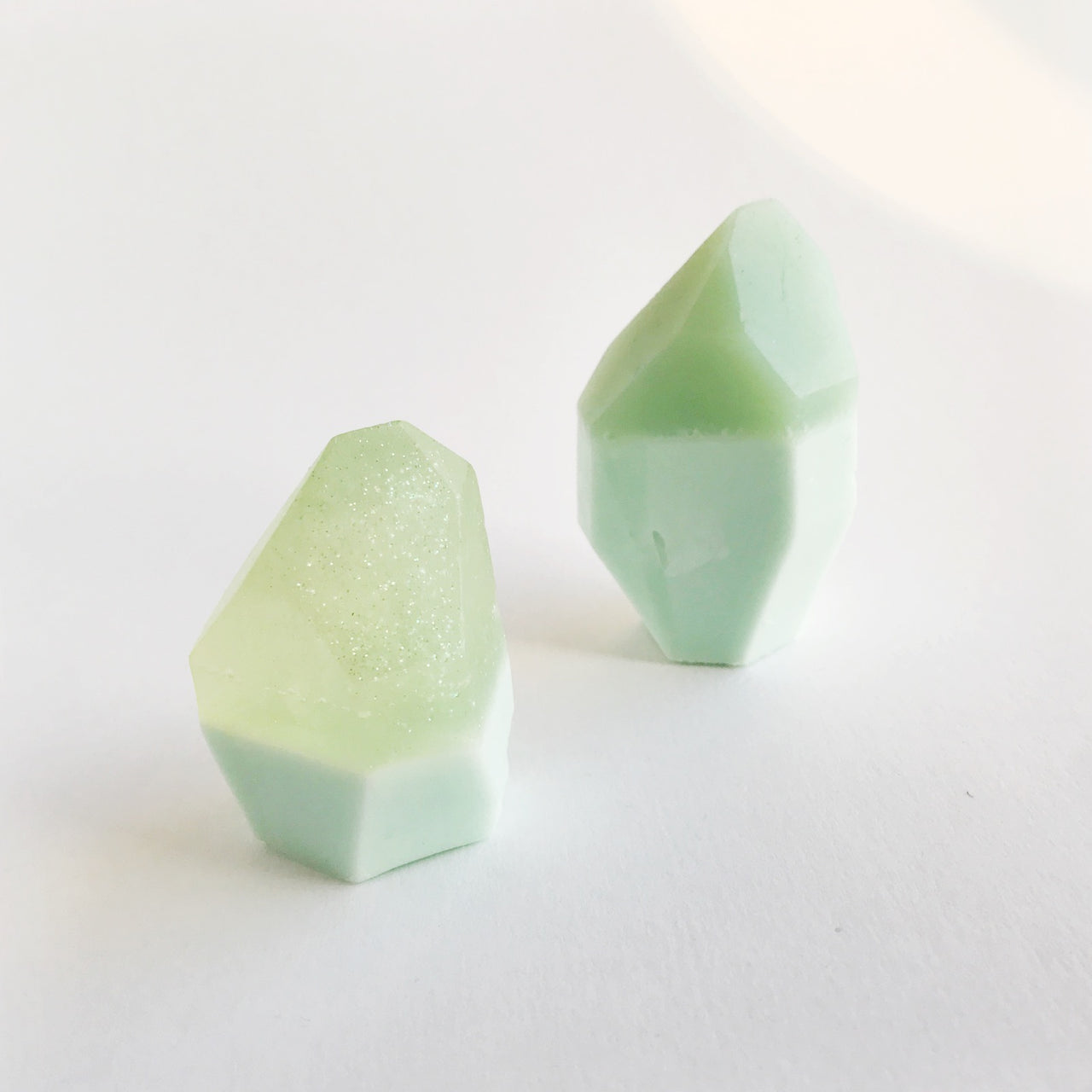 crystal soap - aquamarine gem