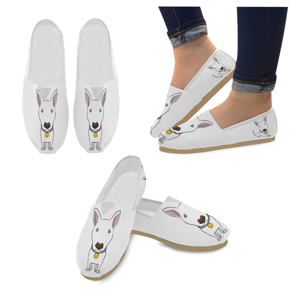 ladies canvas slip on shoes