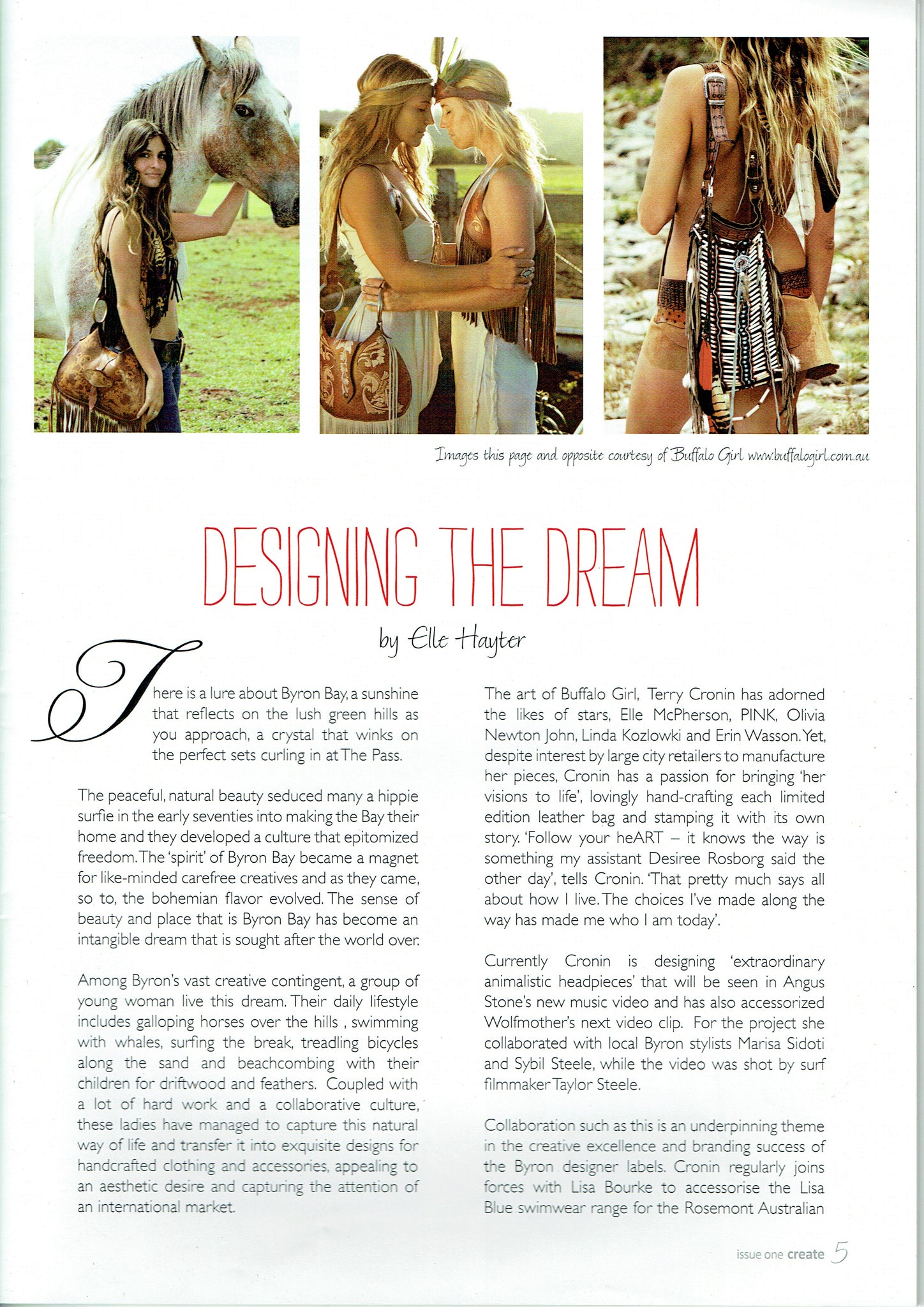 Designing the dream buffalo girl