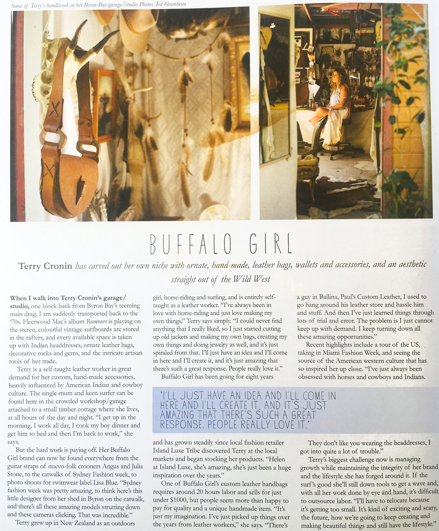 Slow Mag Buffalo Girl