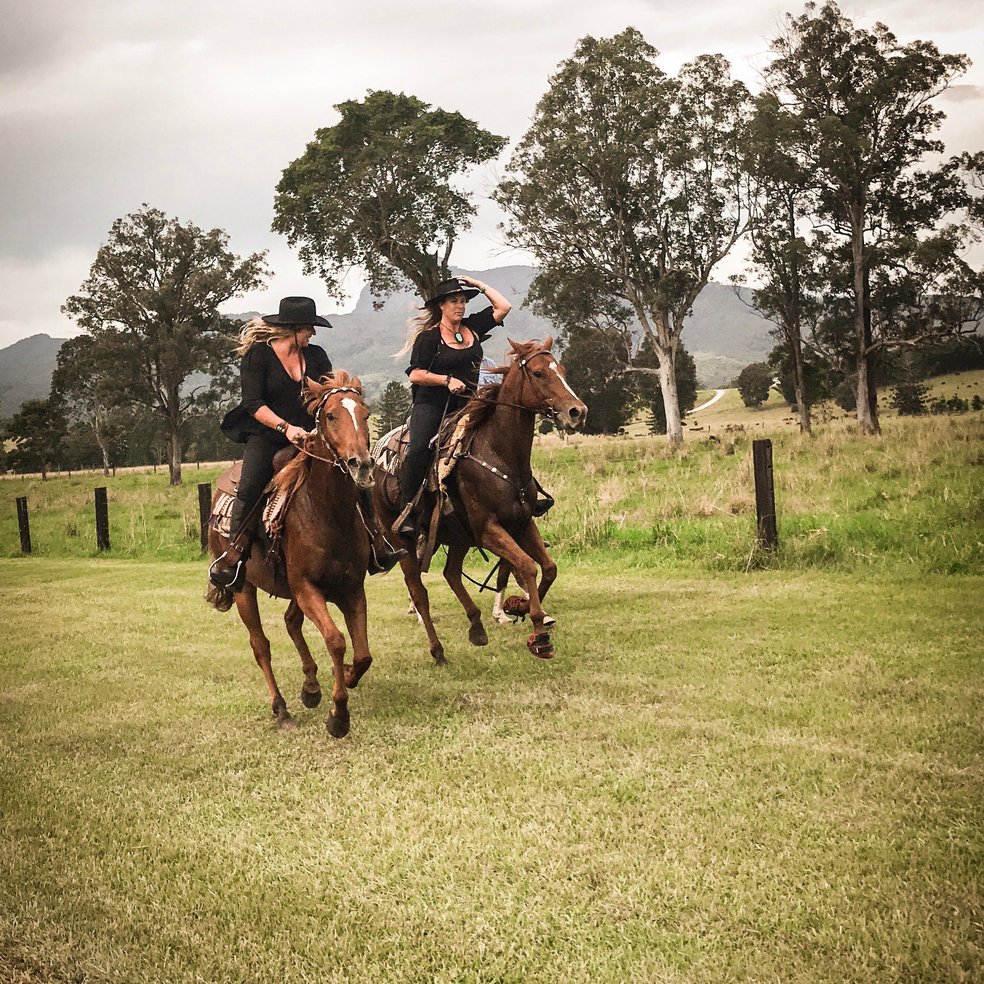 Riding with Shanti from The Ranch Byron Bay