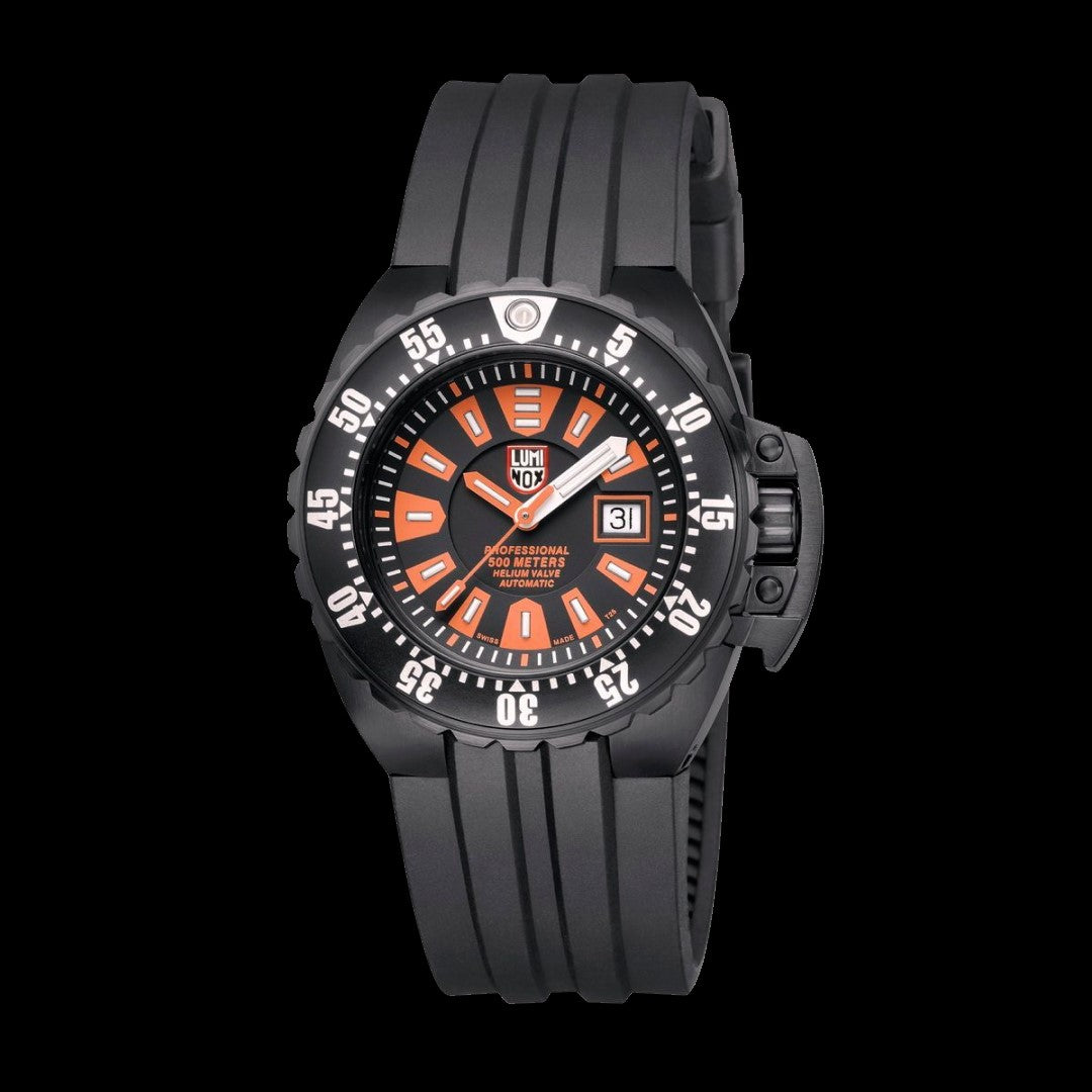 未使用LUMINOX 1509 ディープダイバー1500シリーズ 自動巻オレンジ