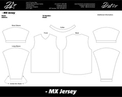 D-Star Custom MX Jersey Speedway Top