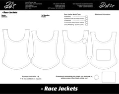 D-star Speedway Grasstrack Race Jackets - Bibs 