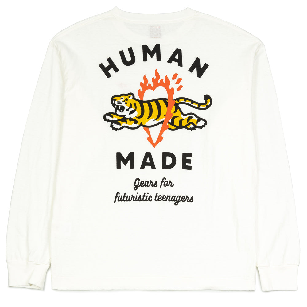 Human Made Graphic L/S Tee #3 | White – CROSSOVER