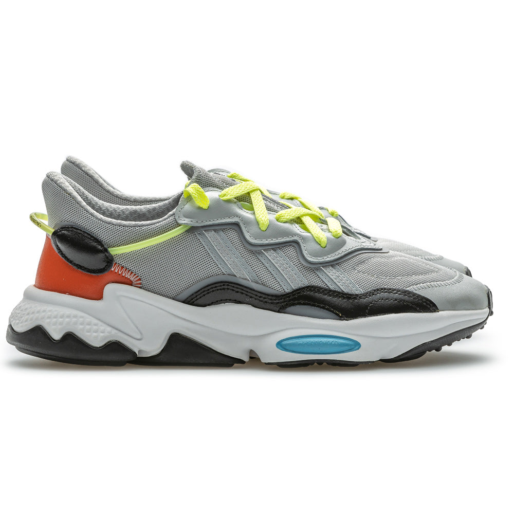 ozweego trainers grey two grey two white