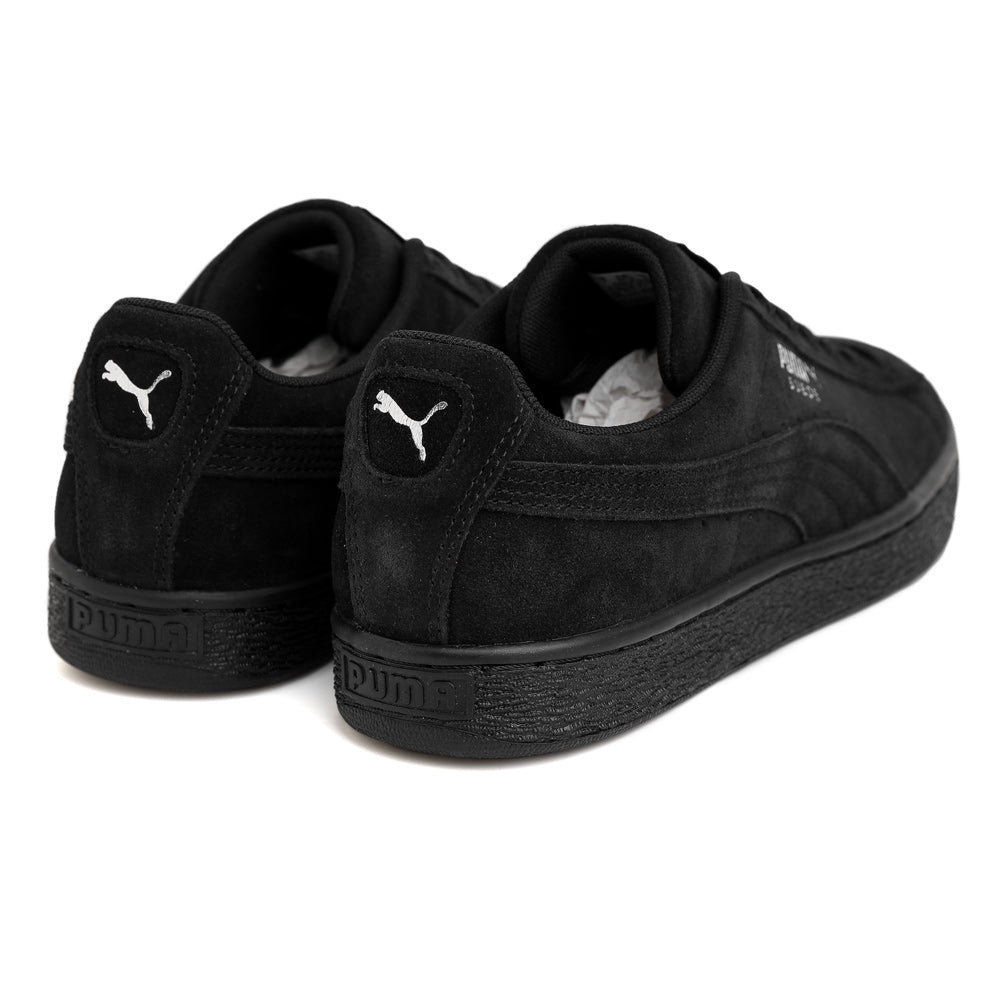 puma suede classic black red