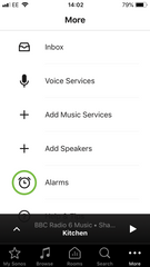 Sonos Alarm Screenshot 1