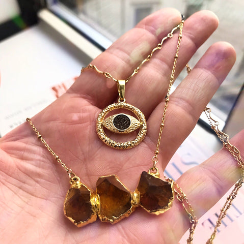 Green Chryoprase pendants