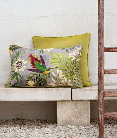 Chivasso Lime Time fabrics for summer pillows and furniture